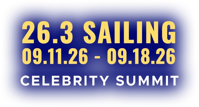 26.3 Sailing | 09.11.26 - 09.18.26 | Celebrity Summit